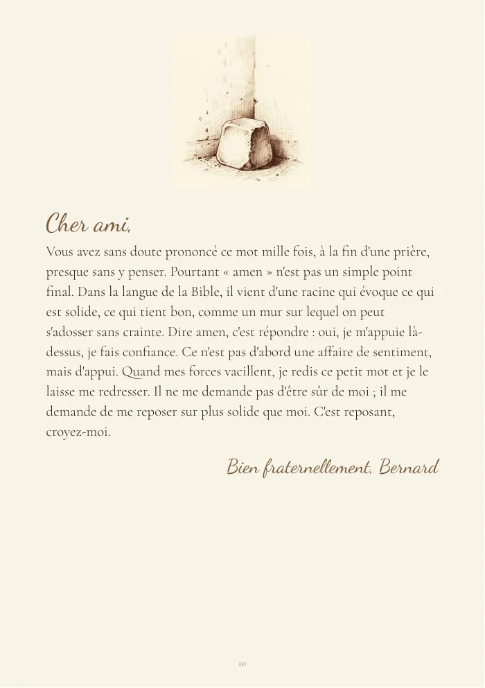 La lettre